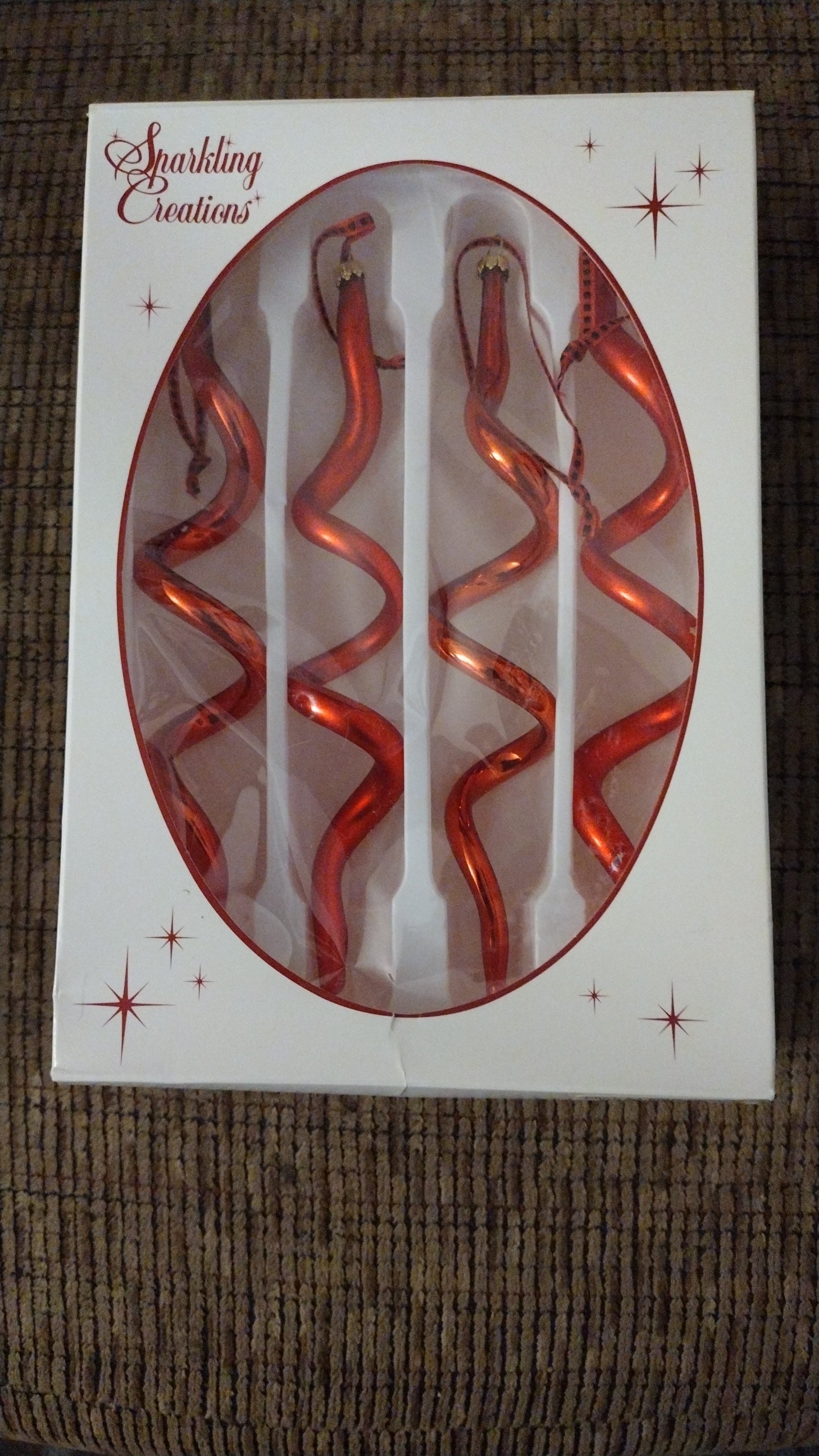 GS Red Christmas Ornaments