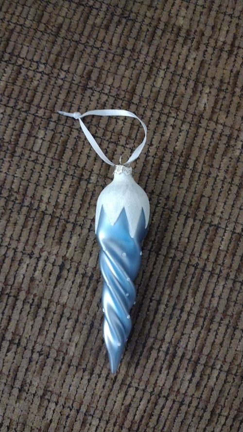 GS Blue Christmas Ornaments