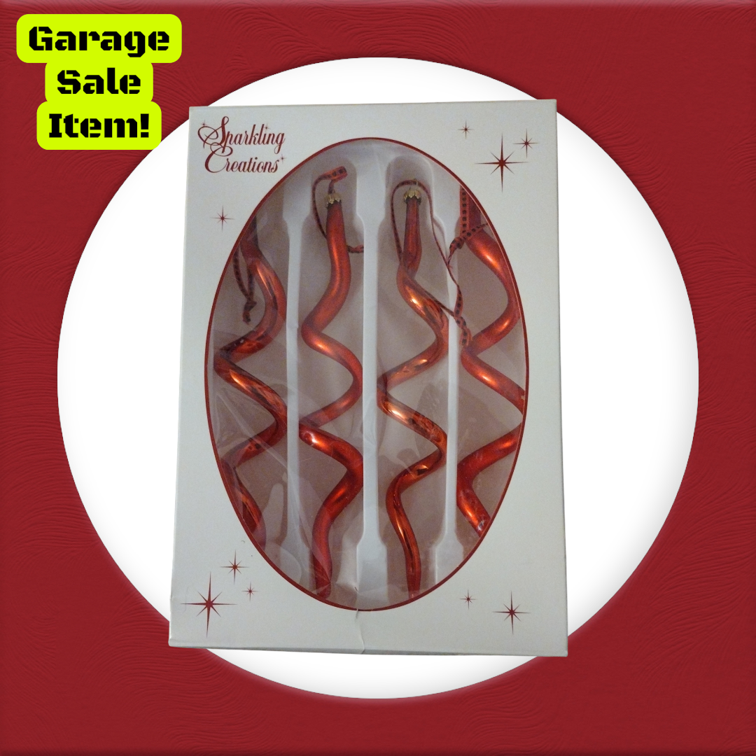 GS Red Christmas Ornaments